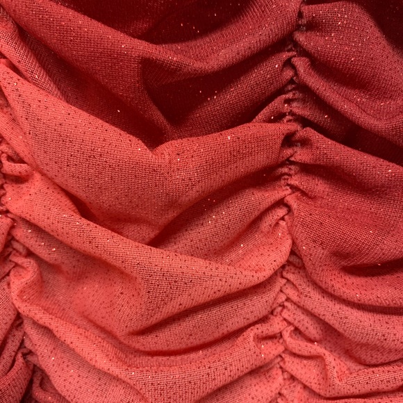 Laura Petites Red Midi Formal Dress - Picture 2 of 4